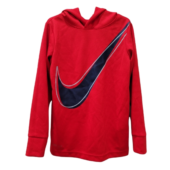 NWOT Nike Lightweight Waffle Pattern Hooded Boys Top Size 7 - Picture 10 of 10